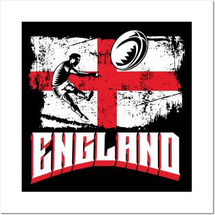 Rugby England Posters and Art